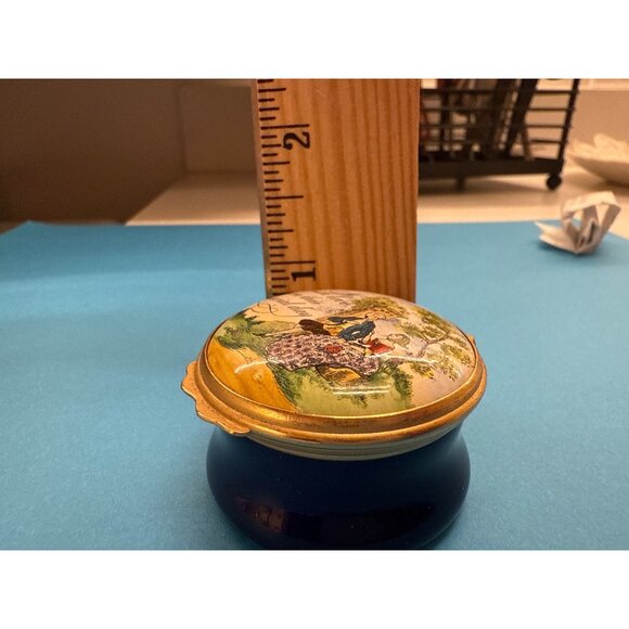 Halcyon Days Bilston & Battersea Small Enamel Box "With Love On This Special Day - Picture 7 of 8